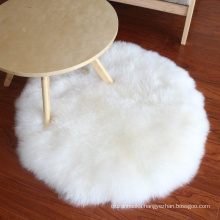 100% australian fur area rugs for bedroom round white sheepskin rug